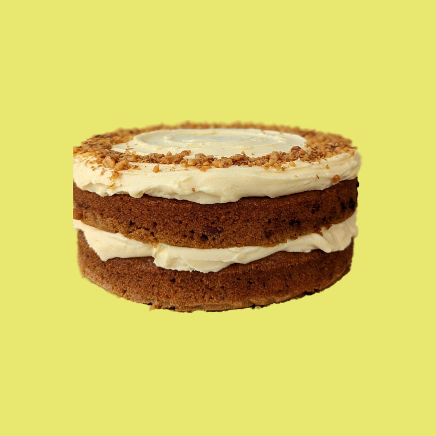 Carrot and Walnut Cake with Cream Cheese Frosting
